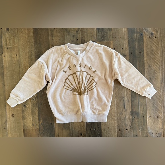 Rylee + Cru Other - Rylee + Cru - Terry Seaside Shell Sweatshirt - 4-5y